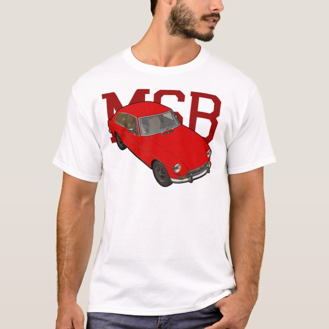 T-shirt Rouge de MGB (Devant)