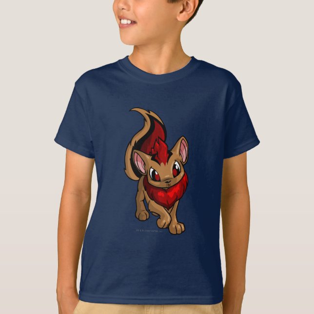 T-shirt Rouge de Xweetok (Devant)