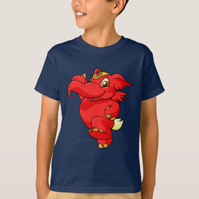 T-shirt Rouge d'Elephante (Devant)