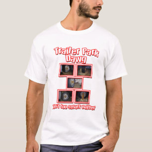 T-shirt Rouge drôle de Dawg de terrain de caravaning