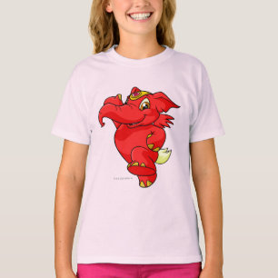 T-shirt Rouge éléphante