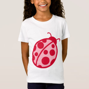 T-shirt rouge et rose Ladybug