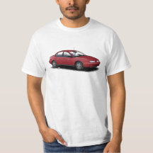 T-shirt rouge-foncé de Saturn SL2
