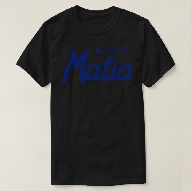 T-shirt Rouge mafieux de Buffalo (Design devant)