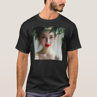 T-shirt Rouge passionné : Déesse de l'aube Rouge