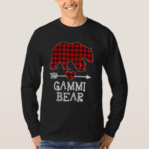 T-shirt Rouge Plaid Gammi Oear Correspondant Pyjama Famill