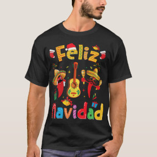 T-shirt Rouge Poinsettia - Joyeuse Fleur de Noël - Joyeux