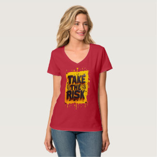 T-shirt rouge pour femme 