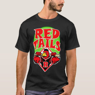 T-SHIRT ROUGE-QUEUES
