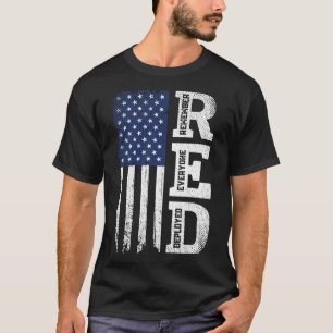 T-shirt ROUGE Vendredi, rappelez-vous que tous ceux qui on