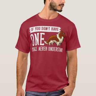T-shirt Rough Collie Chien Chien Chien Chien Chien Chien C
