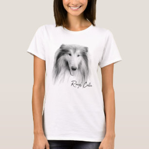 T-shirt Rough Collie Dog
