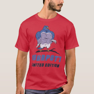 T-shirt Rouhrpott pigeons idée cadeau design 1