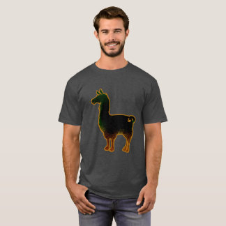 T-shirt rouillé de lama