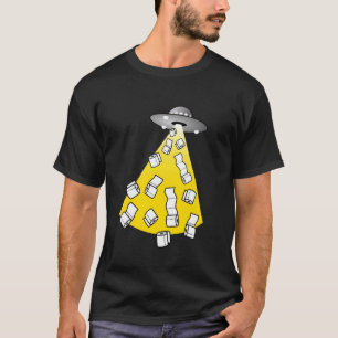 T-shirt Rouleau de Papier Toilette Drôle UFO - Humour