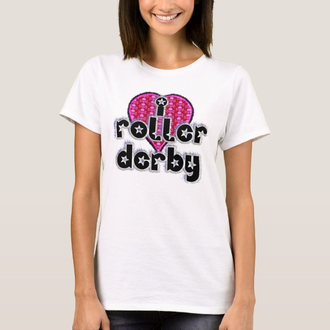 T-shirt Rouleau Derby du coeur I (Devant)