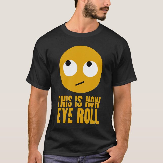 T-shirt Rouleau Emoji (Devant)