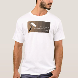 T-shirt Rouleau, Peintre & Décorateur Brown Ombre & Peintu