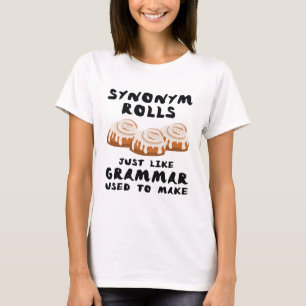 T-shirt Rouleaux Synonyme