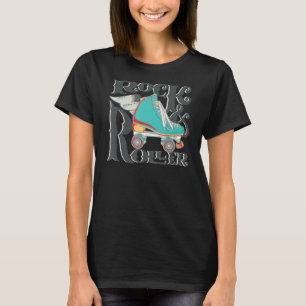 T-shirt Roulement à galets Retro 70´s 80´s Skate
