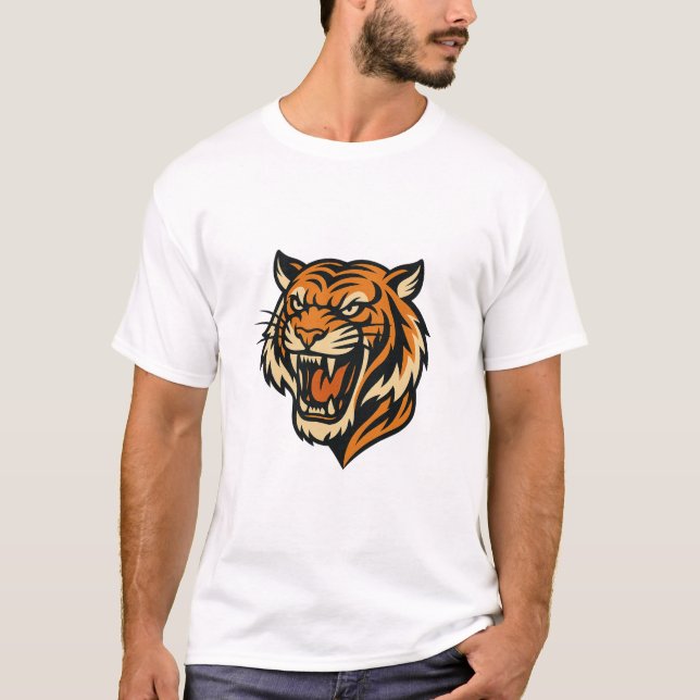 T-shirt Roulement du pouvoir - Majesté d'or (Devant)