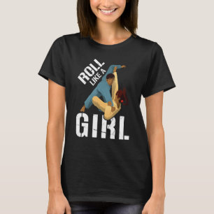 T-shirt Rouler Comme Une Fille Sport Fighter Champion R