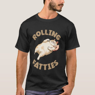 T-shirt Rouler les gros chats drôles chaton propriétaire a