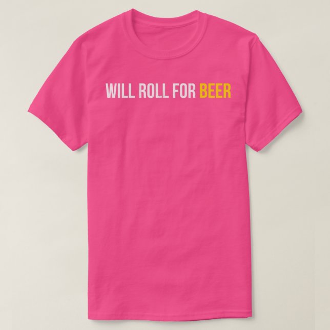 T-shirt Roulera Pour Bière Drôle Mixed martial art brésili (Design devant)