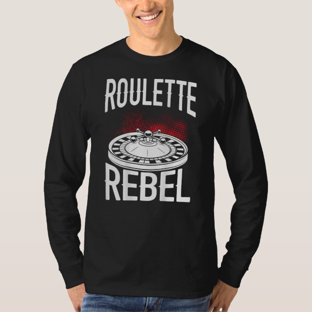 T-shirt Roulette Rebel Backprint Casino (Devant)