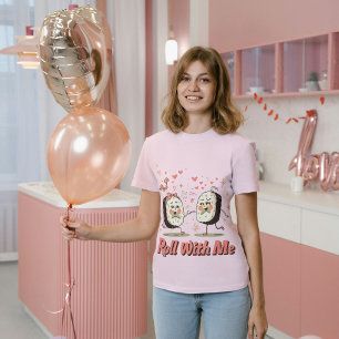T-shirt Roulez Avec Moi Drôle Sushi Love Pun