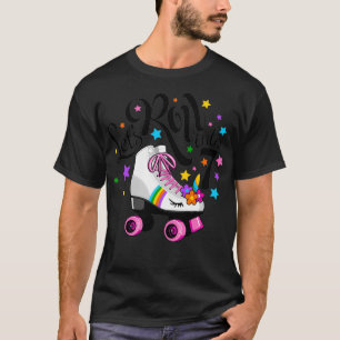T-shirt Roulons dans le 7e anniversaire Unicorn Roller ska