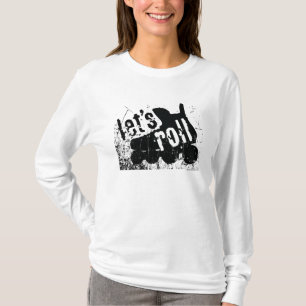 T-shirt Roulons (l'hockey de rouleau)