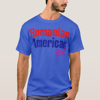 T-shirt Roumaine Américaine Fille 2