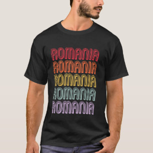 T-shirt Roumanie