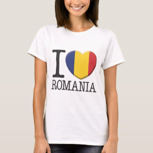 T-shirt Roumanie