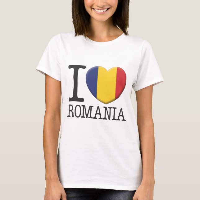 T-shirt Roumanie (Devant)