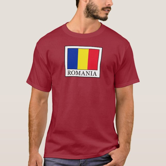 T-shirt Roumanie (Devant)