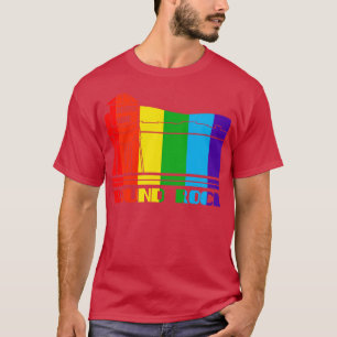 T-shirt Round Rock Pride Round Rock LGBT Cadeau LGBTQ Supp