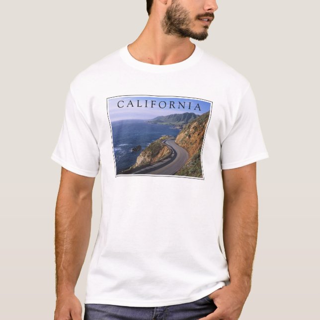 T-shirt Route 1 | Carmel California (Devant)