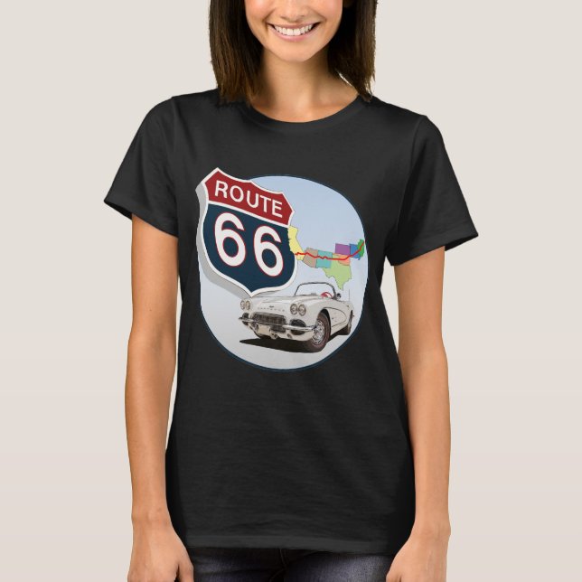 T-shirt Route 66 (Devant)