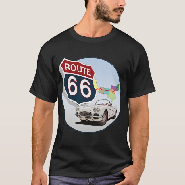 T-shirt Route 66 (Devant)
