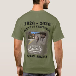 T-shirt Route 66 Centennial Oatman, Arizona Retour