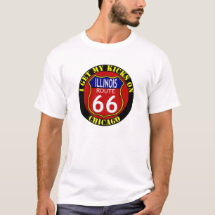 T-SHIRT ROUTE 66 CHICAGO ILLINOIS