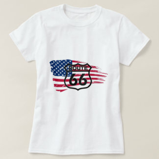 T-shirt Route 66 de l'Amérique