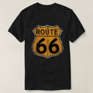 T-shirt Route 66 vintage