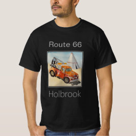 T-shirt Route 66, Wrecker & Teepee, Holbrook AZ