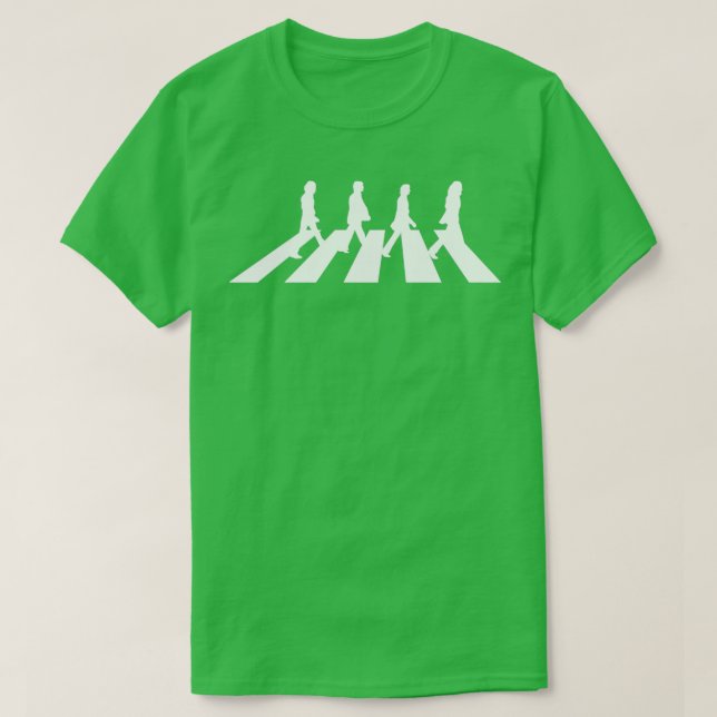 T-shirt Route Abbaye minimaliste (Design devant)
