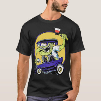 T-SHIRT ROUTE CHAUDE PERSONNALISÉE