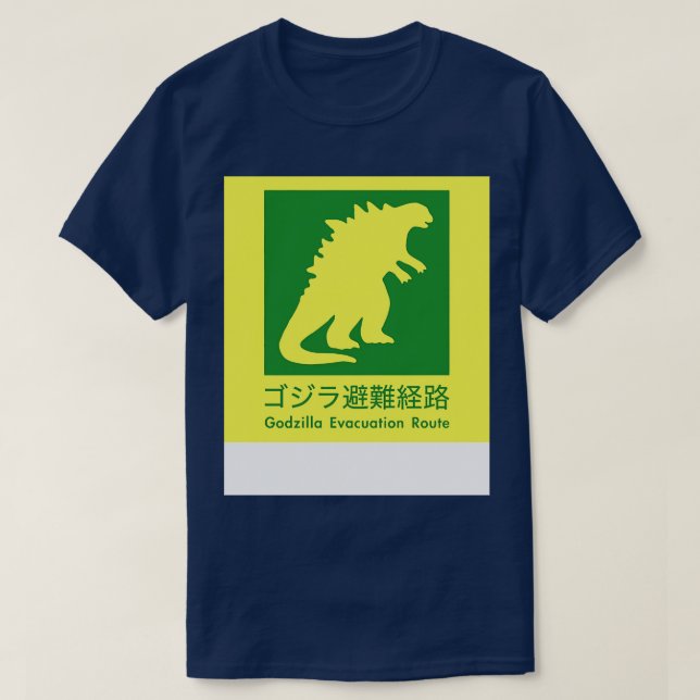T-shirt Route de l'évacuation Fourre-tout (Design devant)