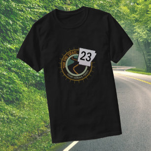 T-shirt Route de moto Pig Trail 23 Arkansas